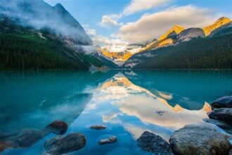 The Beauty of Banff National Park: Mountains, Glaciers, and Pristine Lakes